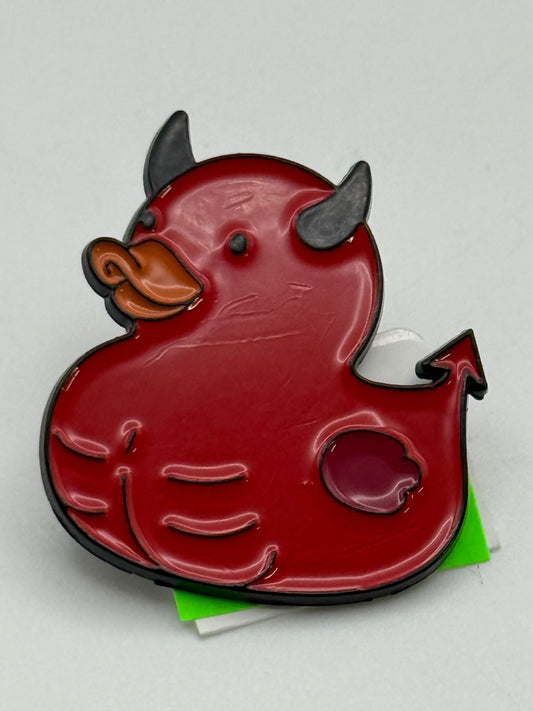 Enamel Pin - Animals - Rubber Ducky - Devil #106414