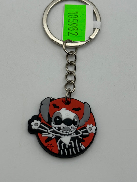 Keychains - PVC - LILO & Stitch - Stitch Jack Skellington #105982