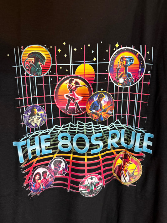 T-Shirts - The 80s Rule - XL #105650