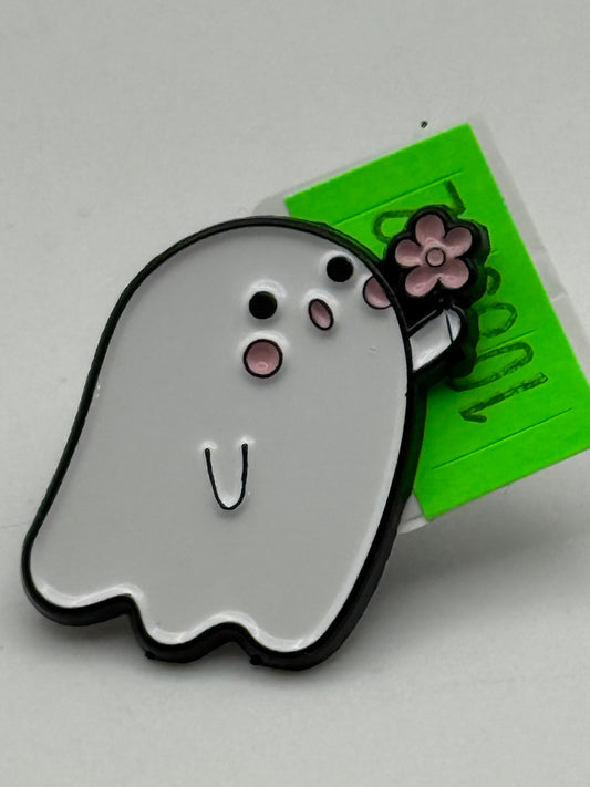 Enamel Pin - Holiday - Ghost - Flower #106522