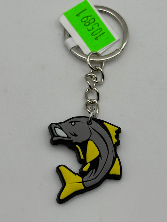 Keychains - PVC - Fishing - Yellow Fin Bass #105891