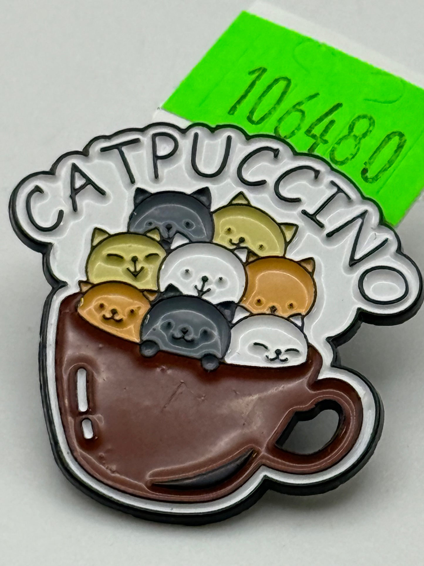 Enamel Pin - Animals - Cats - Catpuccino #106480