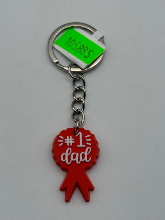 Keychains - PVC - Dads - #1 Dad #105885
