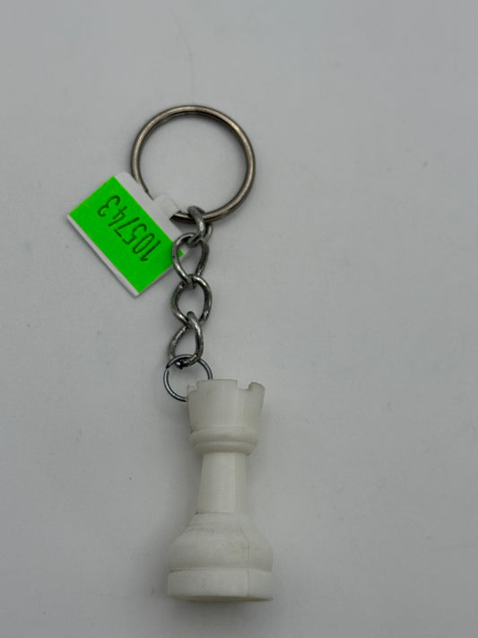 Keychains - Chess Piece - White Rook #105743