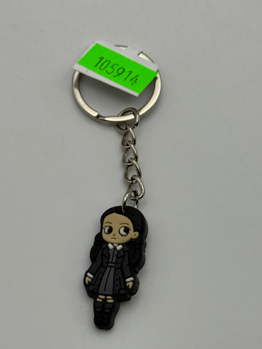 Keychains - PVC - Wednesday Adam’s Family - Wednesday Dress #105914
