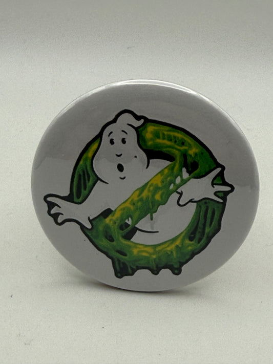 Buttons - Ghostbusters - No Ghosts Slime #107093