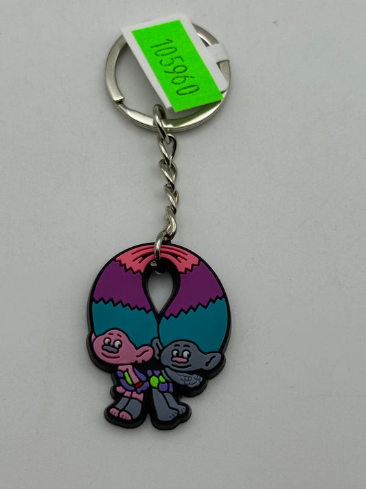 Keychains - PVC - Trolls - Poppy & Branch #105960