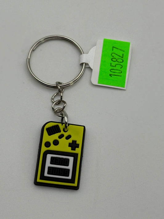 Keychains - PVC - Gamer - Yellow Gameboy #105827