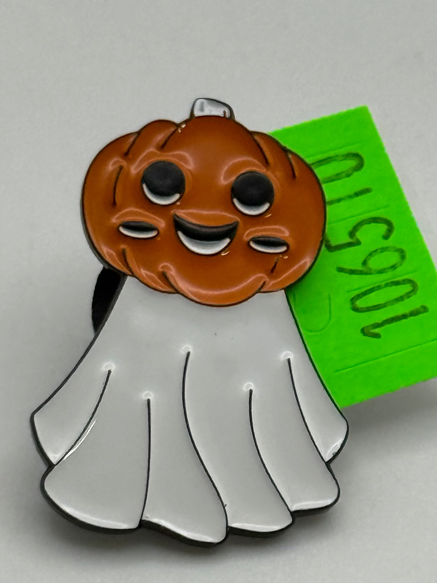 Enamel Pin - Holiday - Ghost - Pumpkin Head #106510