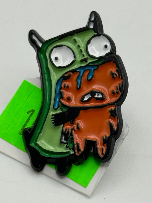 Enamel Pin - Cartoons - Invader Zim - Gir Cat #106333