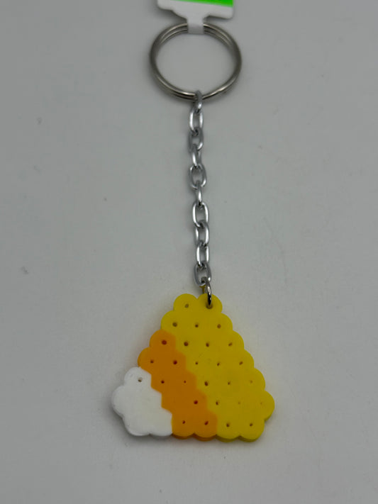 Keychains - Perler Beads - Lt Orange Candy Corn #105746