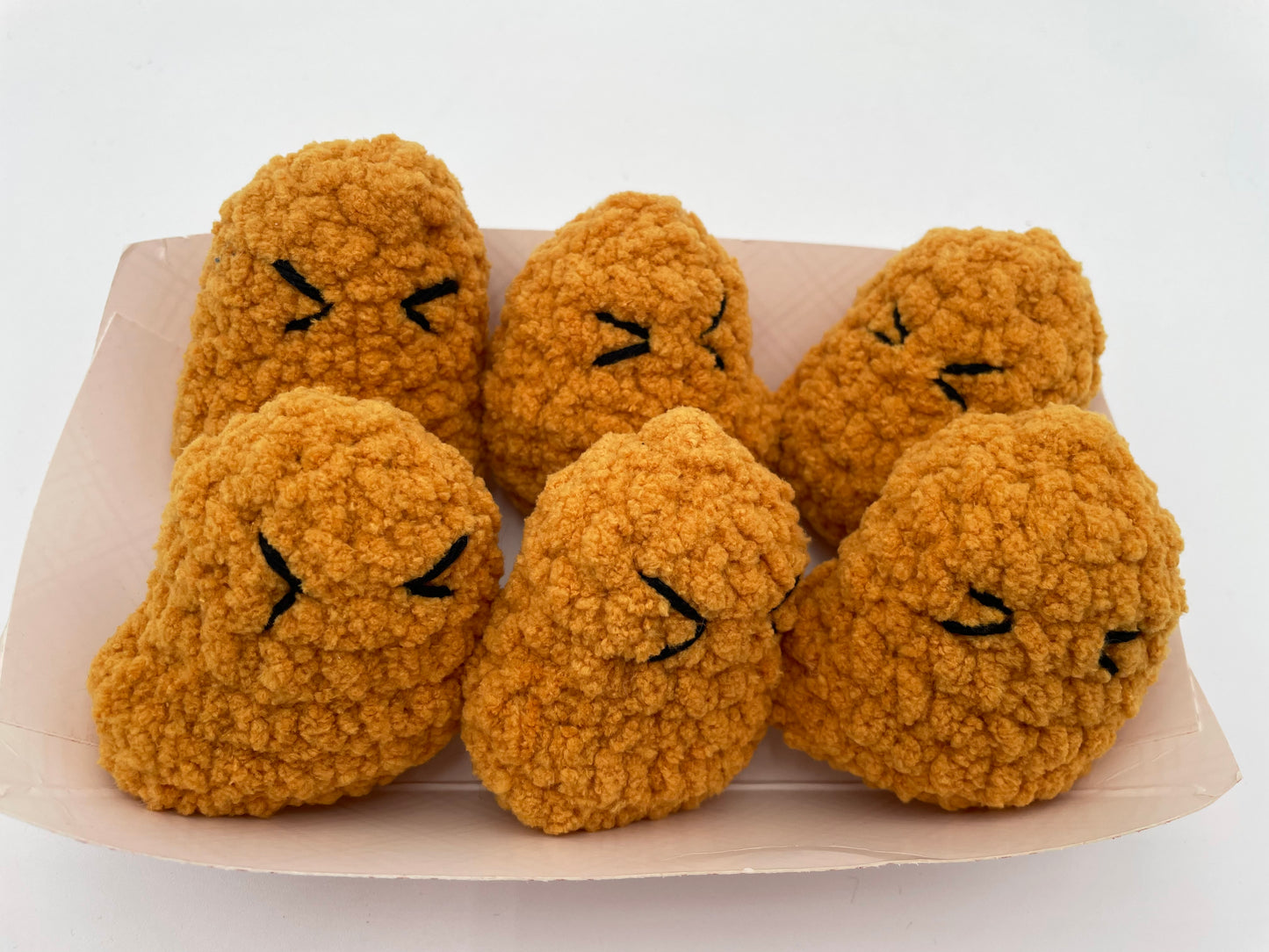 Munchies - Chicken Nugget w/ Faces - 6 pack