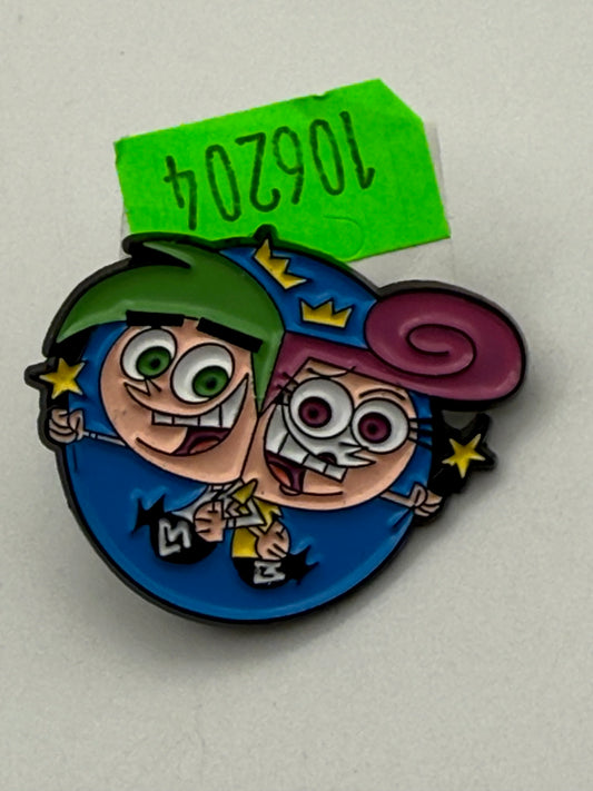 Enamel Pins - Cartoons - Fairly Odd Parents - Cosmo & Wanda #106204