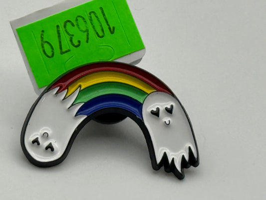 Enamel Pin - Phrases & Thoughts - Rainbow - Ghosts #106379