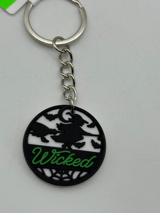 Keychains - PVC - Wicked - Wicked Silhouette #105929