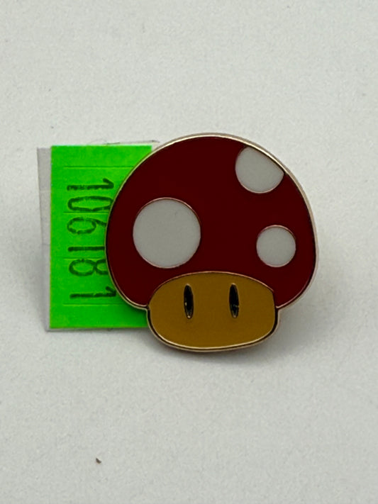 Enamel Pins - Video Game - Super Mario - Mushroom #106181