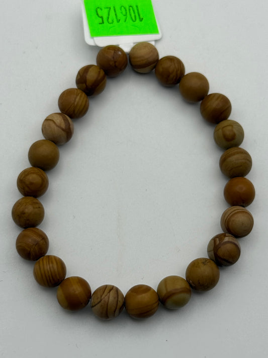Bracelets - Stone - Sphere Ball - Picture Jasper #106125