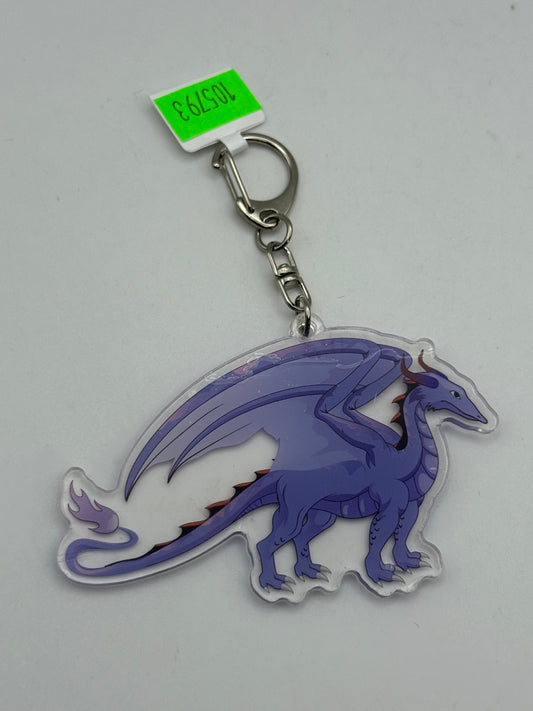 Keychains - Acrylic - Dragon - Purple #105793