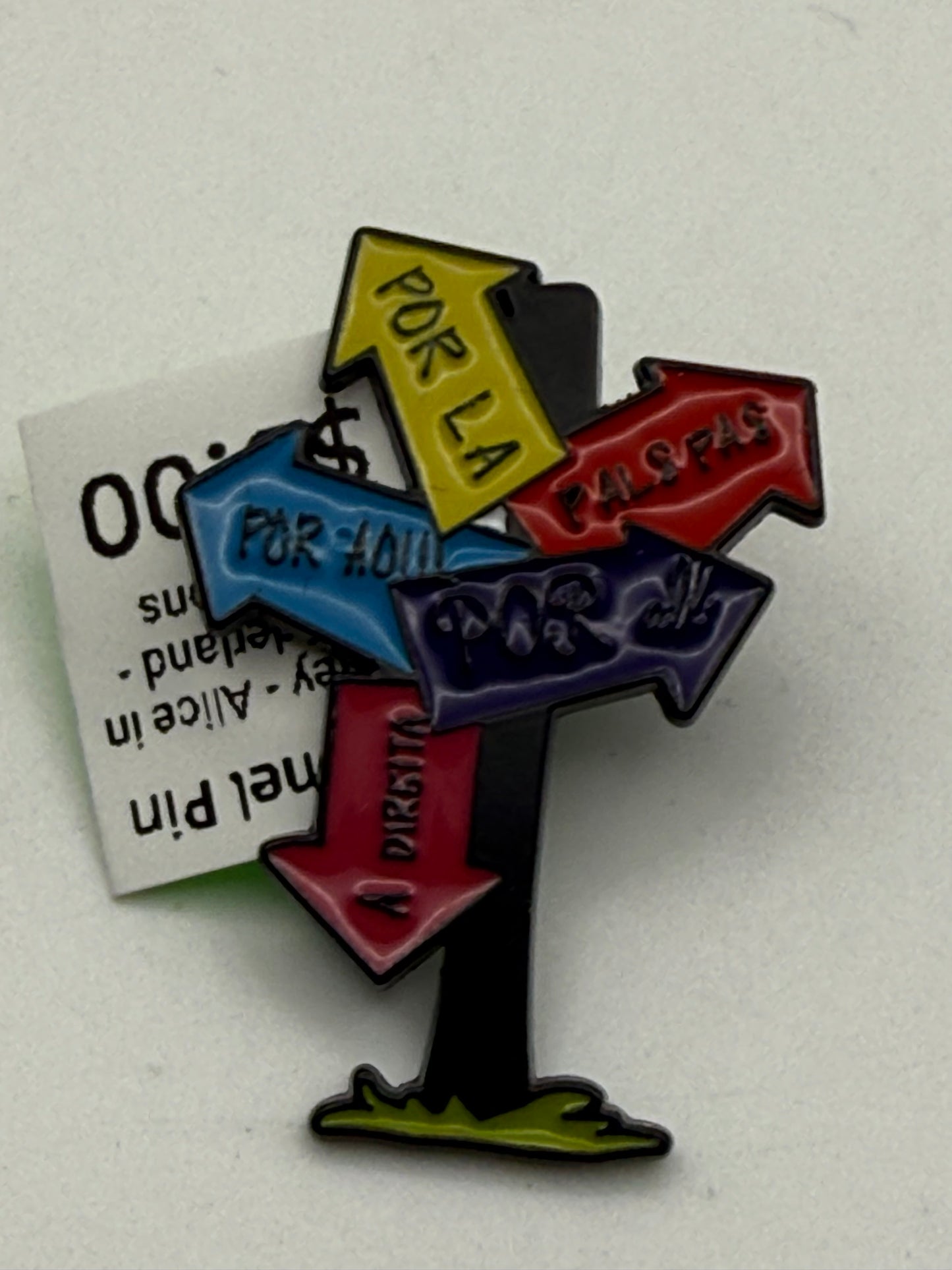 Enamel Pins - Disney - Alice in Wonderland - Directions #106770