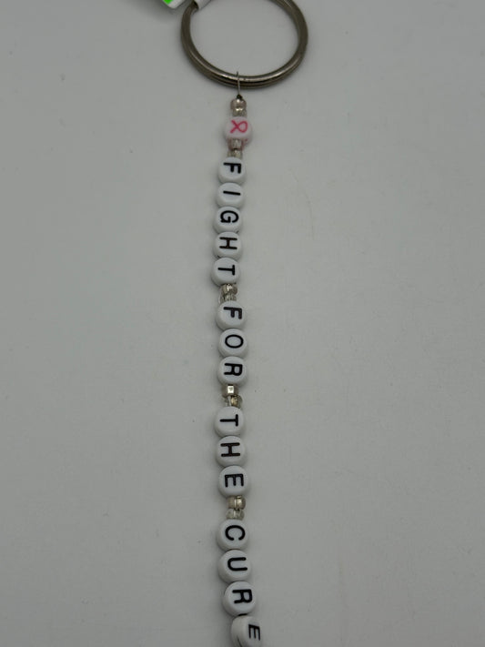 Keychains - Beaded - Fight For The Cure #105771