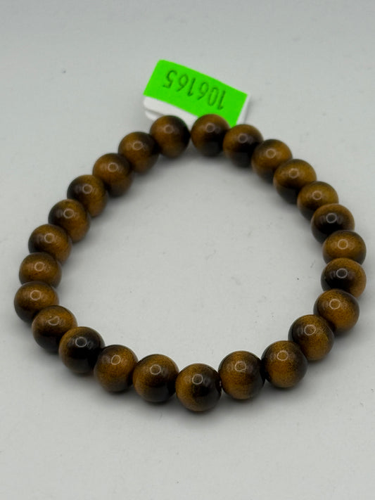 Bracelets - Glass - Sphere Ball - Golden/Black #106165