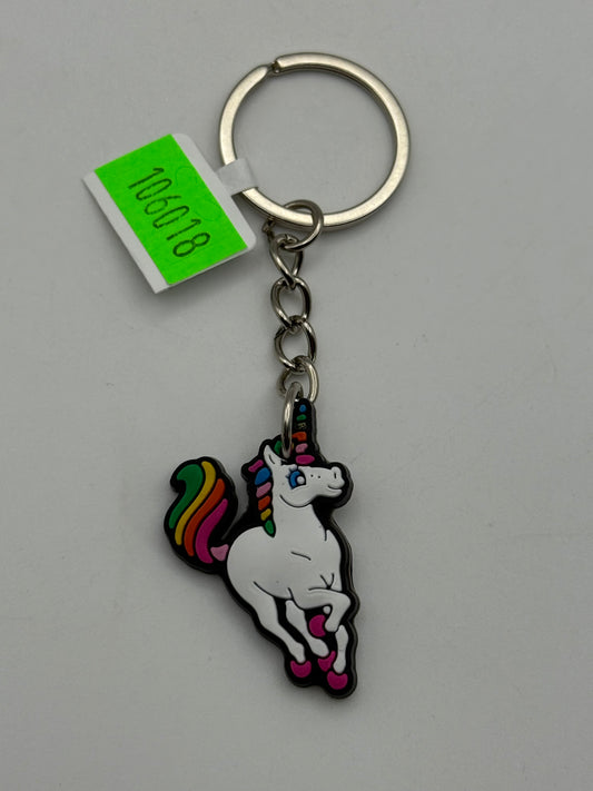 Keychains - PVC - Lisa Frank - Unicorn #106018