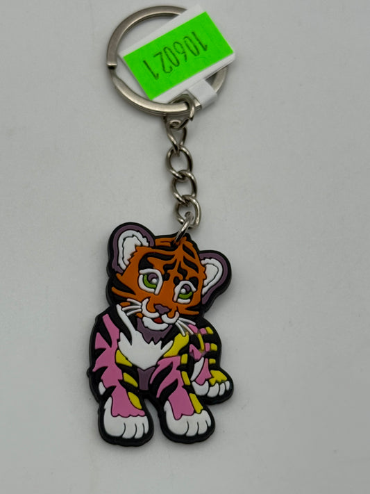 Keychains - PVC - Lisa Frank - Tiger Cub #106021