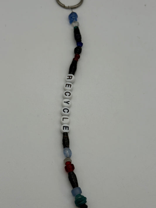 Keychains - Beaded - Recycle #105773