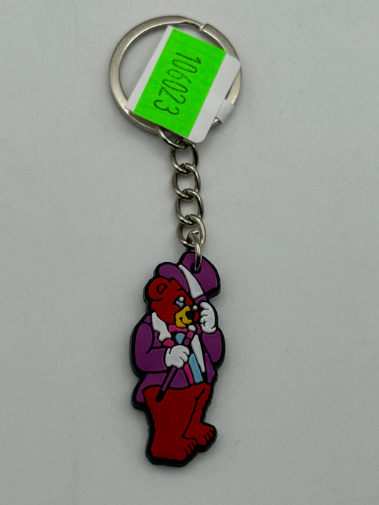 Keychains - PVC - Lisa Frank - Zootsuit Bear #106023