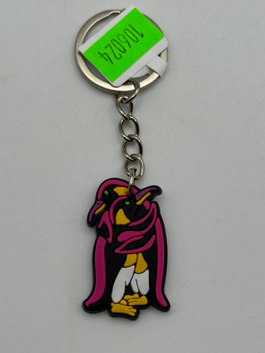 Keychains - PVC - Lisa Frank - Penguins #106024