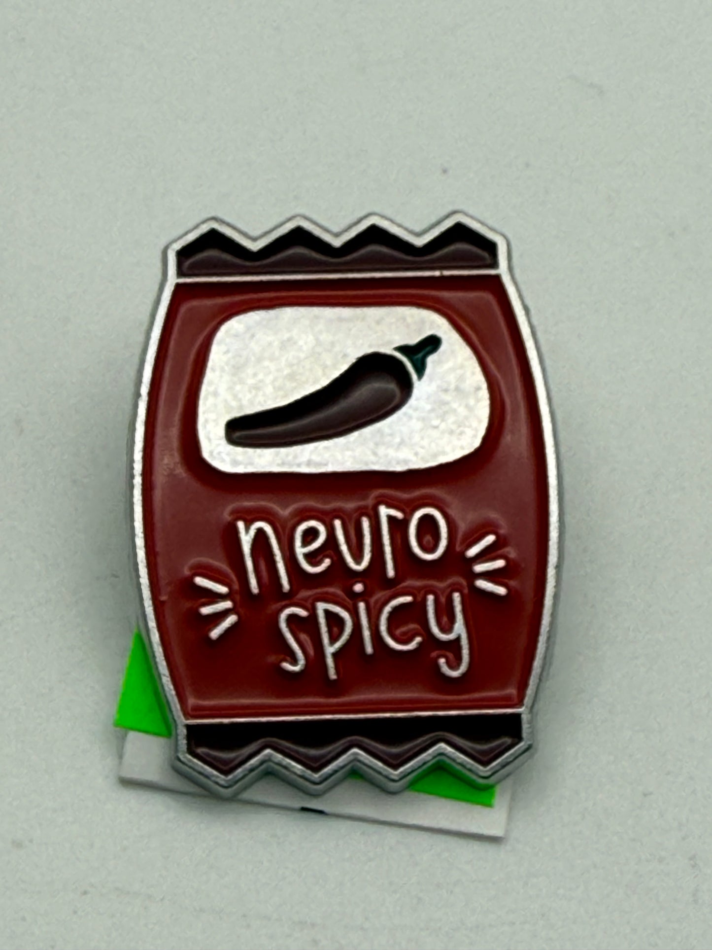 Enamel Pin - Food & Drink - Neuro Spicy Pepper Bag #106292