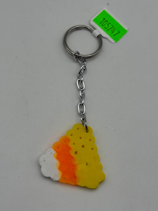 Keychains - Perler Beads - Orange Candy Corn #105747