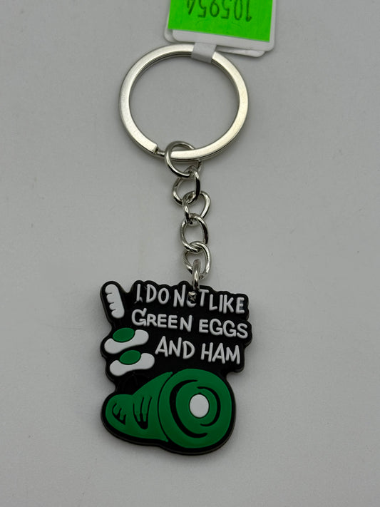 Keychains - PVC - Dr Suess - I Don’t Like Green Eggs & Ham #105954