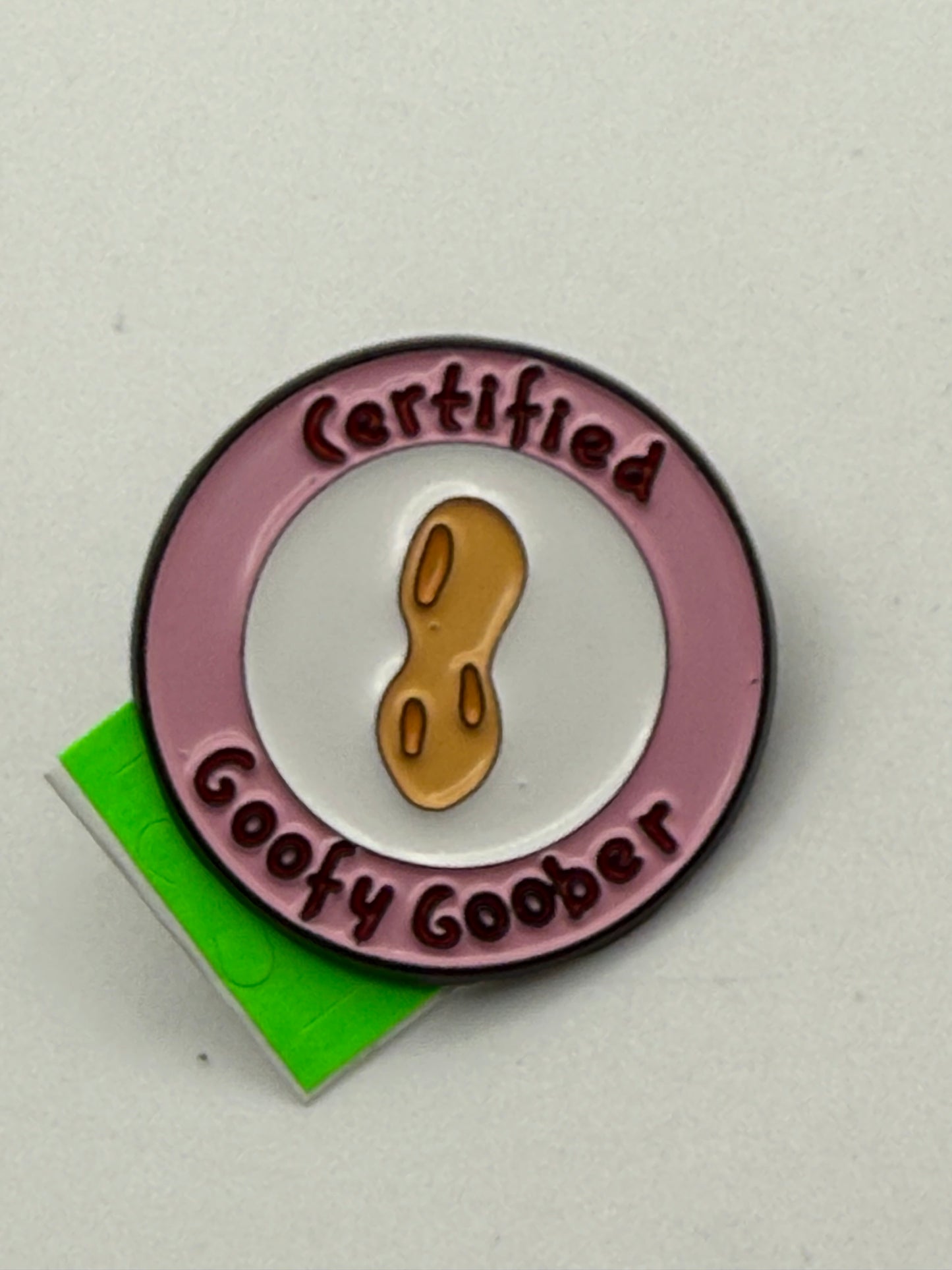 Enamel Pin - Cartoons - Certified Goofy Goober #106296