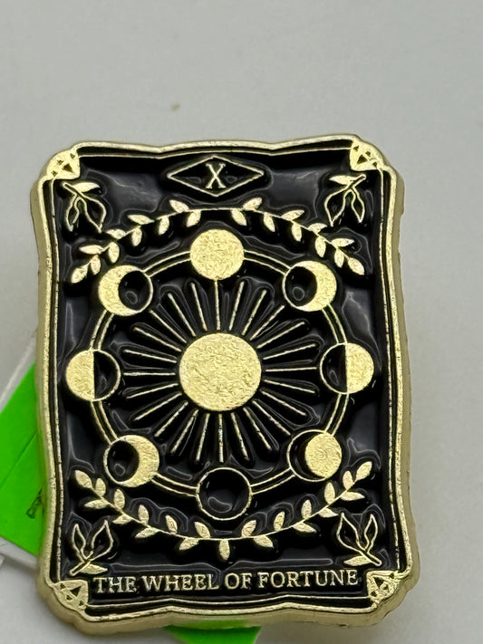 Enamel Pin - Occult - Wheel of Fortune #106548