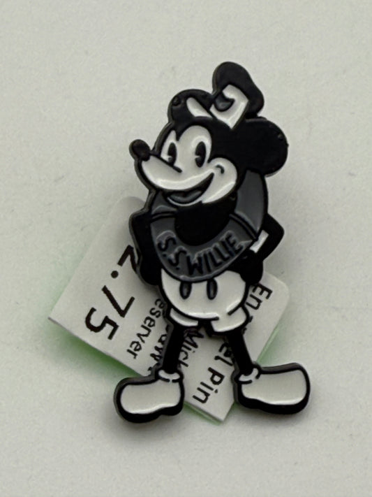 Enamel Pins - Disney - Mickey Mouse - B&W Life Preserver #106733