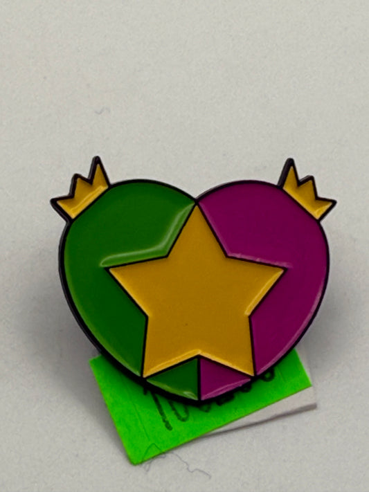 Enamel Pins - Cartoons - Fairly Odd Parents - Cosmo & Wanda Star Heart #106205