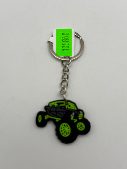 Keychains - PVC - Trucks - Green Kawasaki #105860