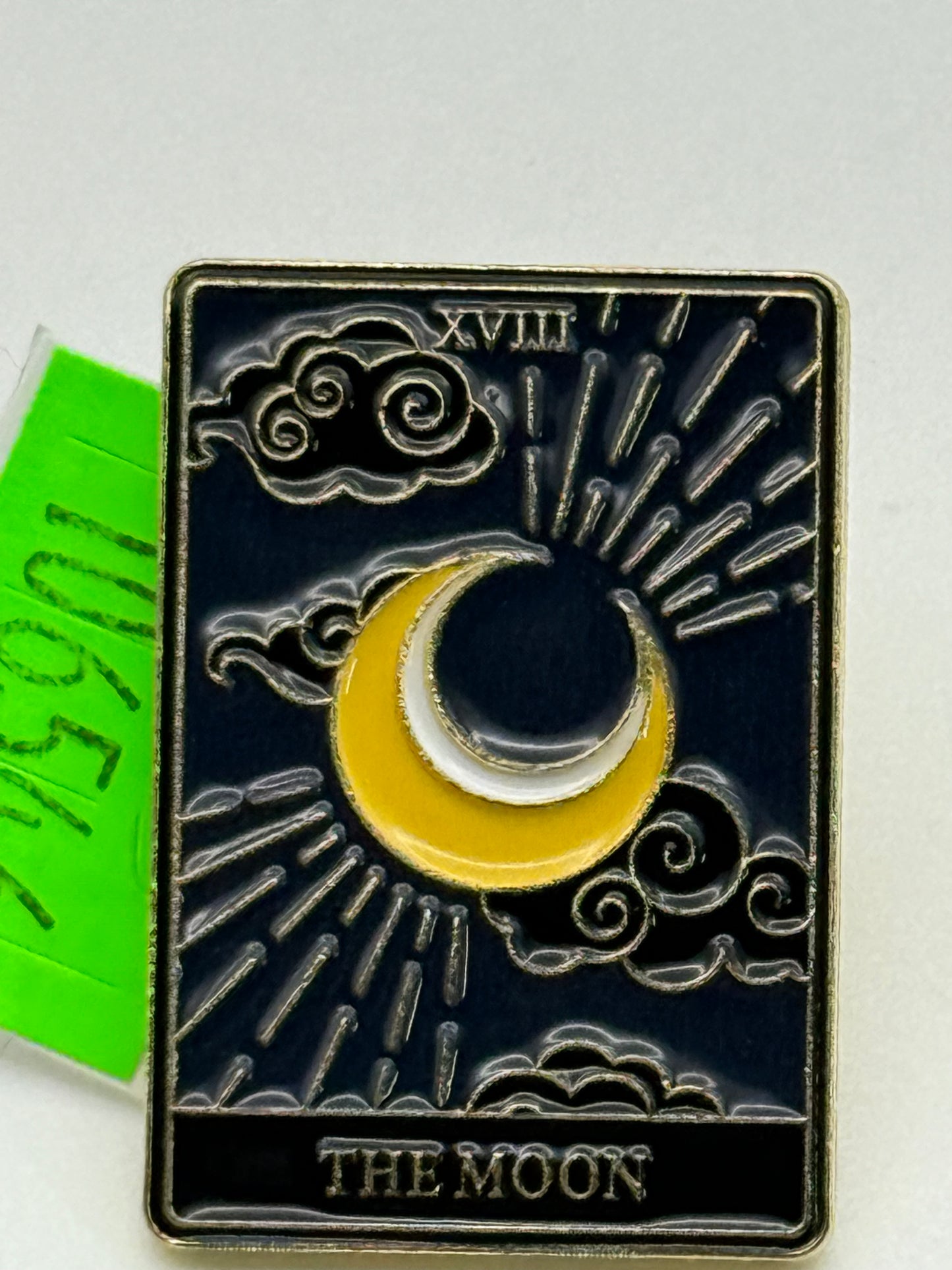 Enamel Pin - Occult - The Moon (Yellow) #106546