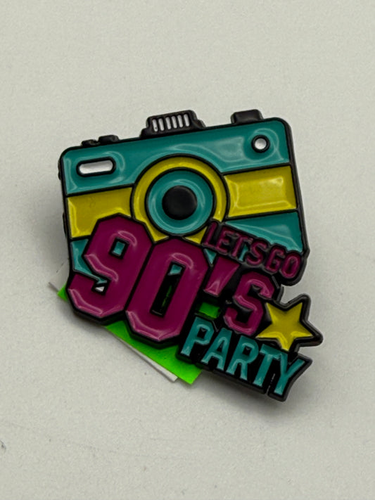 Enamel Pins - Retro 90s - 90s Party Camera #106221