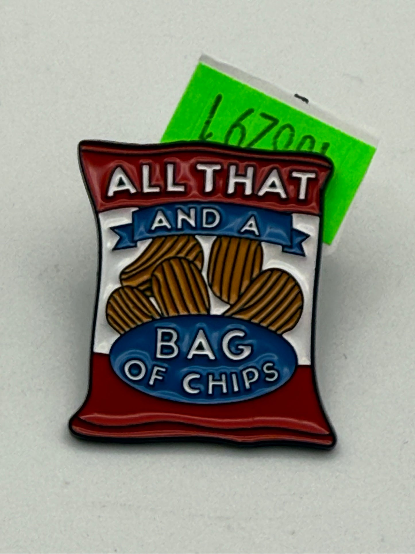 Enamel Pin - Food & Drink - All That And A Bag Of Chips #106291