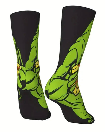 Ghostbusters - Socks - Slimer Pizza #107289