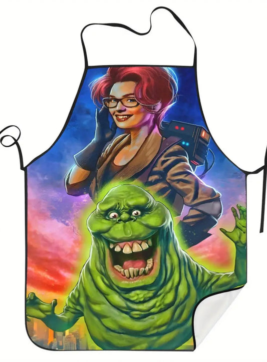 Apron - Ghostbusters - Slimer & Janine #107070
