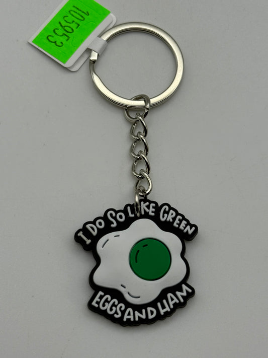 Keychains - PVC - Dr Suess - I Do So Like Green Eggs & Ham #105953