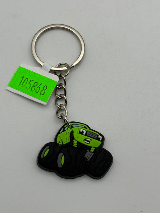 Keychains - PVC - Monster Trucks - Green #105868