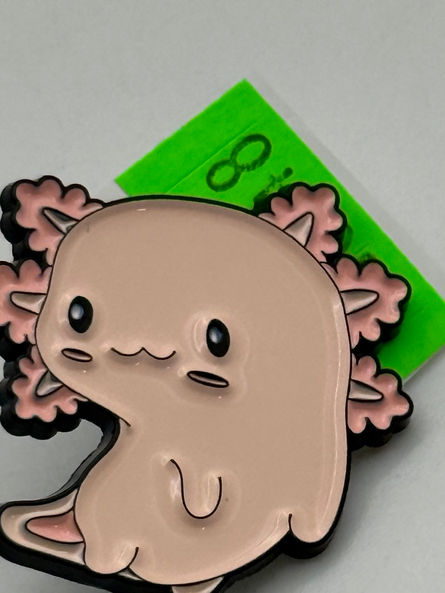 Enamel Pin - Animals - Axolotl - Pink Begging #106448