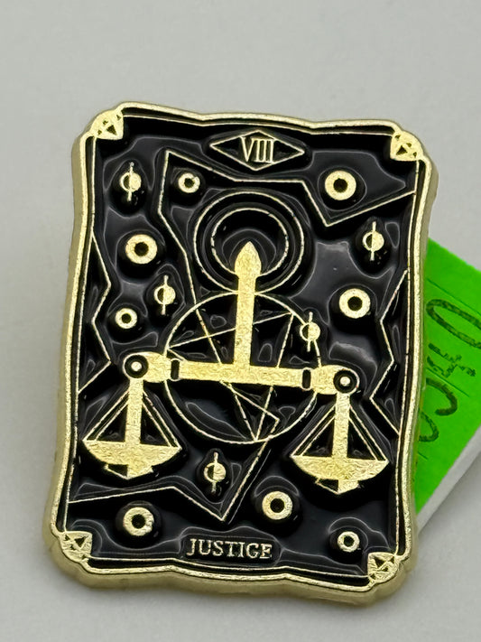 Enamel Pin - Occult - Justice #106540