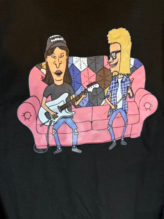 T-Shirts - Beavis & Butthead Wayne’s World - XL #105702