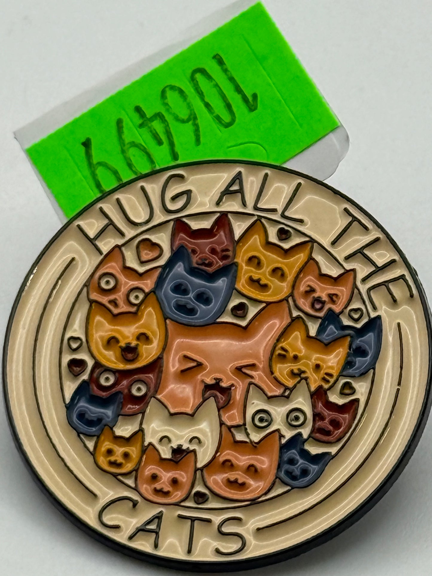 Enamel Pin - Animals - Cat - Hug All The Cats #106499