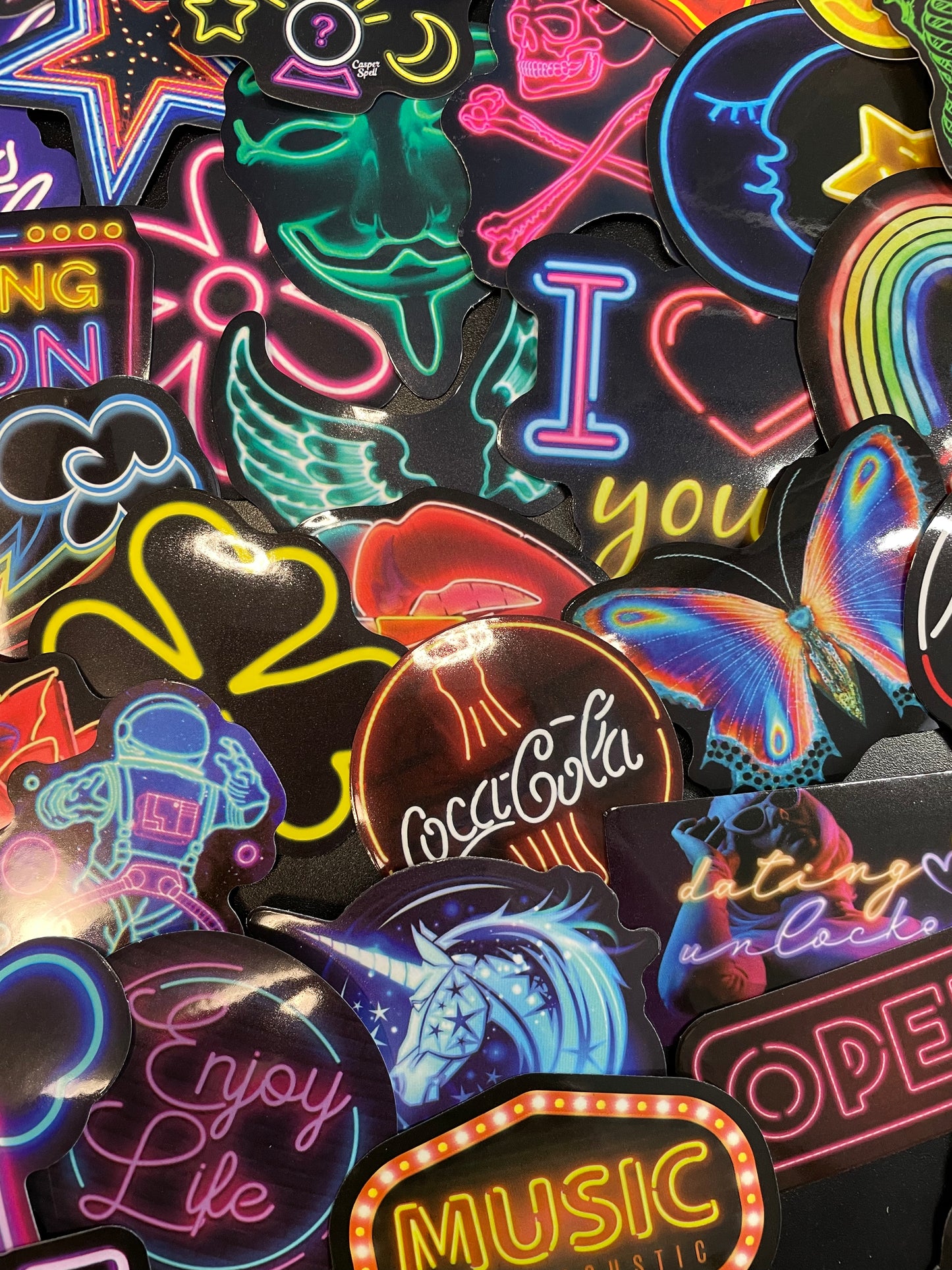 Neon Stickers